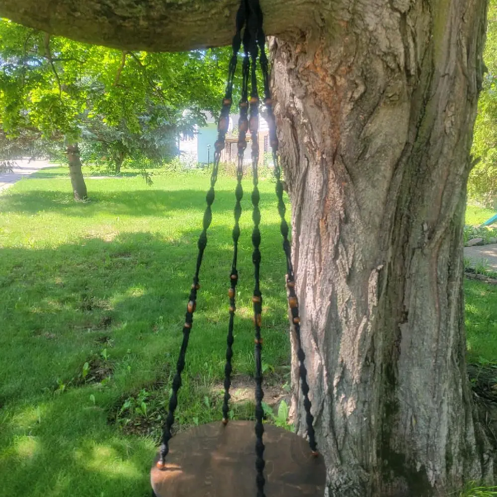 BOHO Hanging Macrame Table