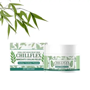 ChillFlex Mint Soothing Cream features a refreshing mint formula that leaves skin feeling cool and comfortable. Suitable for use on the back, neck, arms, and legs after daily activities.