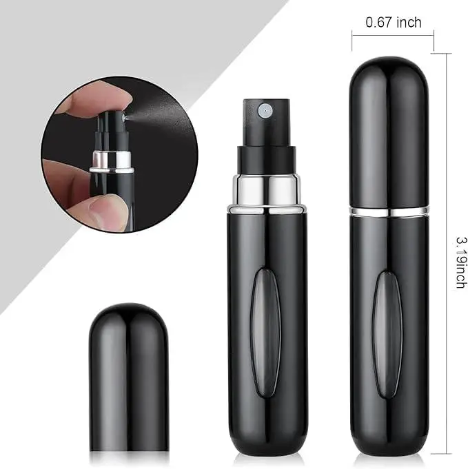 Portable Refillable Cologne Atomizer - Practical, Convenient Beauty Care Tool for Daily Scent Application