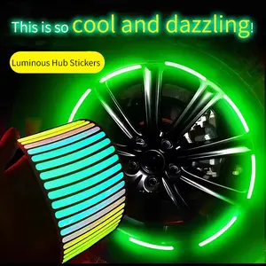 10Pcs Waterproof Reflective  , Luminous Wheel Hub , DIY /Motorcycle/Bicycle Wheel Hub Decorative ,  Protection   exterior decoration accessory 720 Custom-Fit Windshield Metal Skull Emblem  Dog Fishing  bumper room window    Mask Ohm  High body Automotive