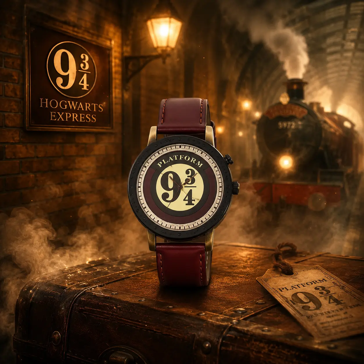 Harry Potter Official Licensed Blind Box Watch - Single Box with Random Magical Design, Collectible Timepiece Gift for Fans, A Single Box, Back To School
