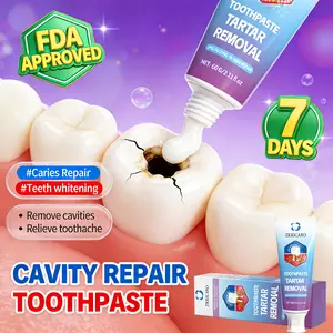 ZKRICARO Cavity Killer: FDA approved to remove plaque, repair cavities, strengthen tooth enamel, relieve toothache, and protect oral health.
