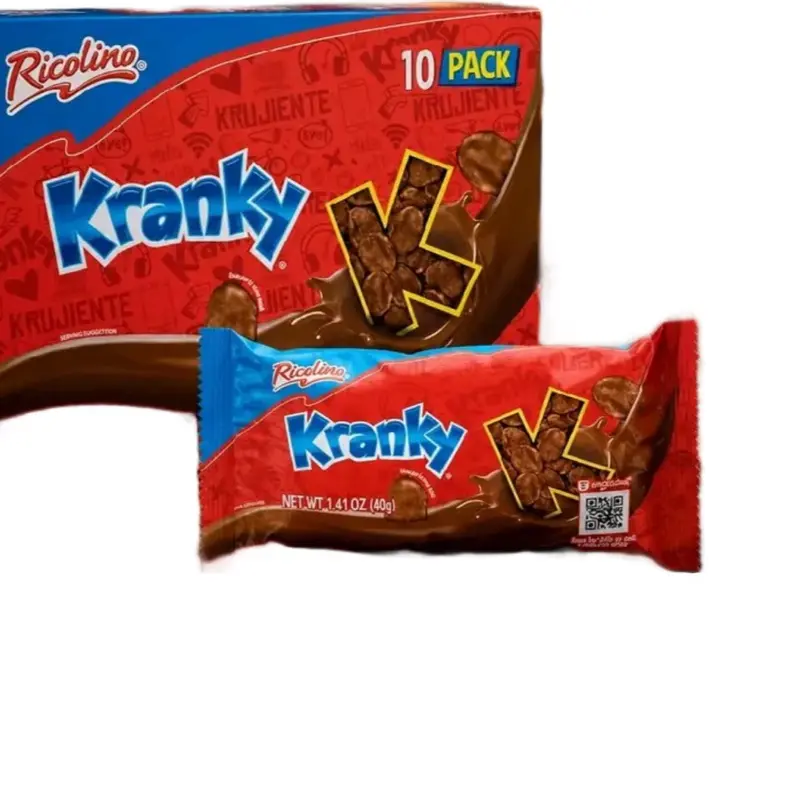 Kranky Chocolate Crispy Bar 10 Pack | Mexican Chocolate Snack