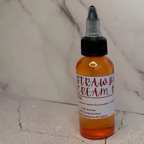Strawberry Cream Body Oil Moisturizing Vegan