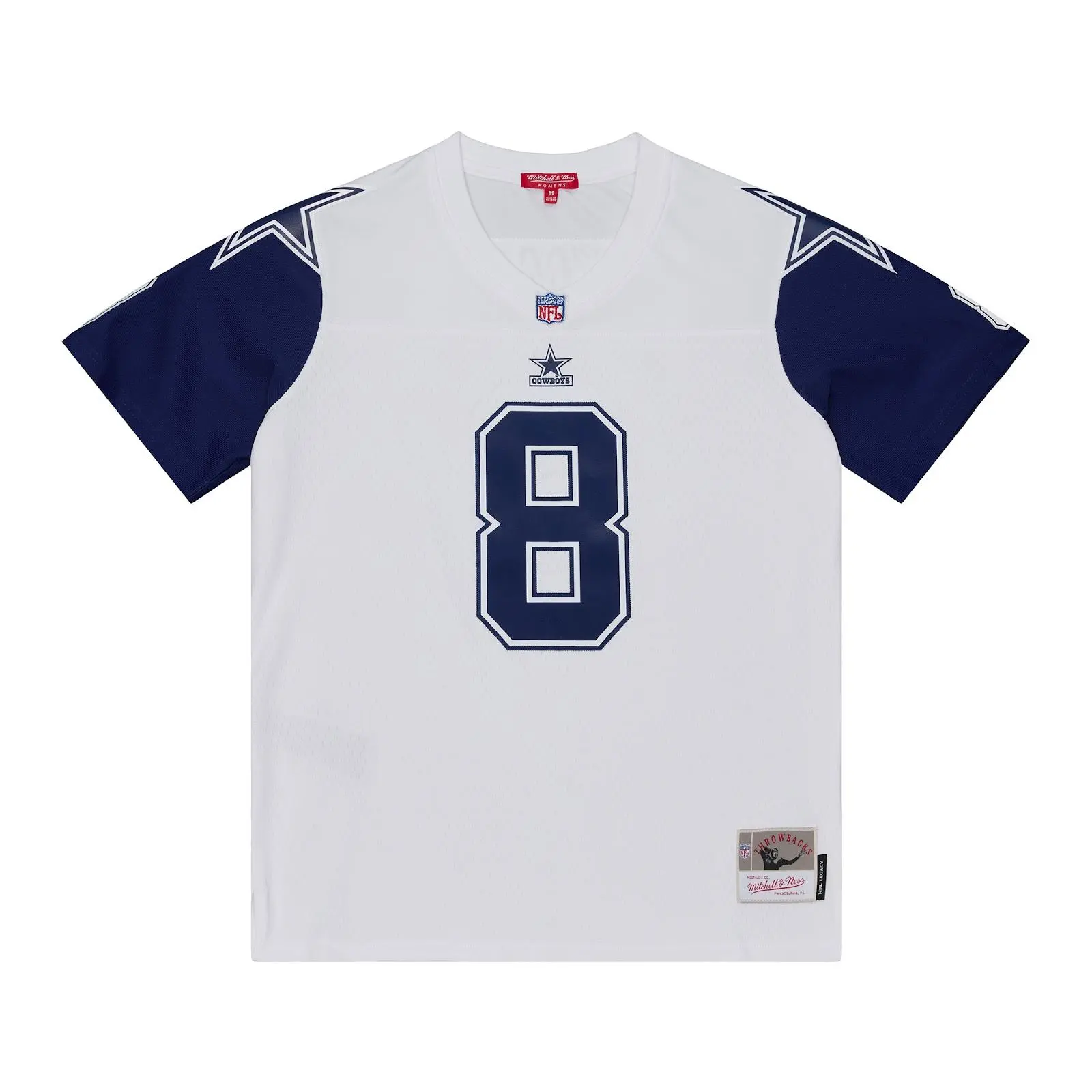 Women's Troy Aikman Dallas Cowboys 1994 White Legacy Jersey NFL Throwback Mitchell & Ness