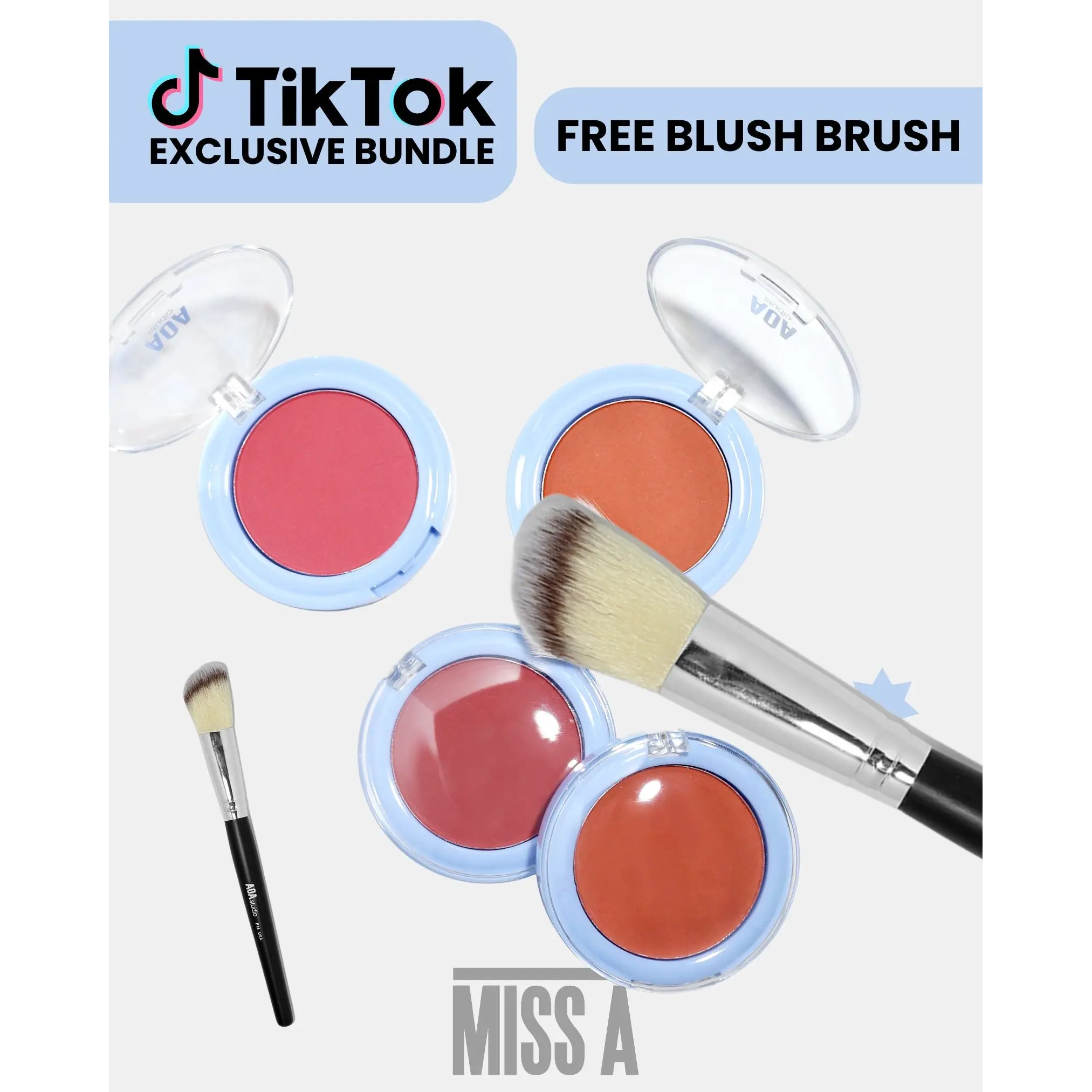 Cloud Flush + Brush Bundle - The Ultimate Cloud Flush Blush Bundle + FREE Brush