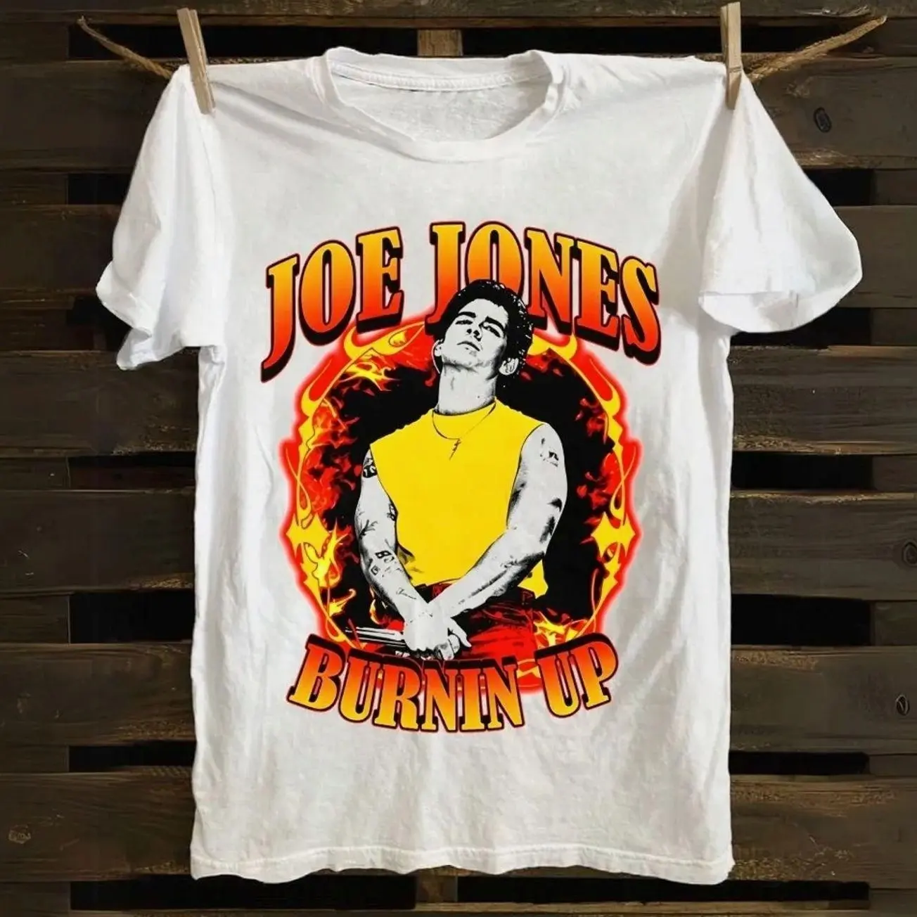 Joe Jonas Burnin Up cotton T-shirt 4DS Y0H
