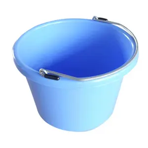212 MAIN Master Rancher MR8QP-UB-BBLUE 8 Qt Polyethylene Blue Utility Bucket, Home Care Supply for Household Use