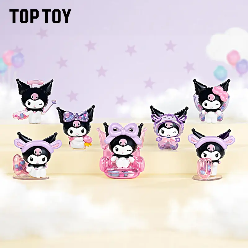 TOPTOY Balloon Master Series Collectible Blind Pack - Cute Minifigure Action Figurine, Desktop Ornament, Balloon Fun Decor, Confidential Packaging Unboxing Surprise, Birthday Gift for Graduates (Summer Wins, Summer Finds)