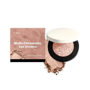 Rose Gold Natural Skin Tone Shimmering Eyeshadow, Eye Makeup Product, Smooth Makeup Application, Good Color Coverage, Long Lasting Wear, Daily Use