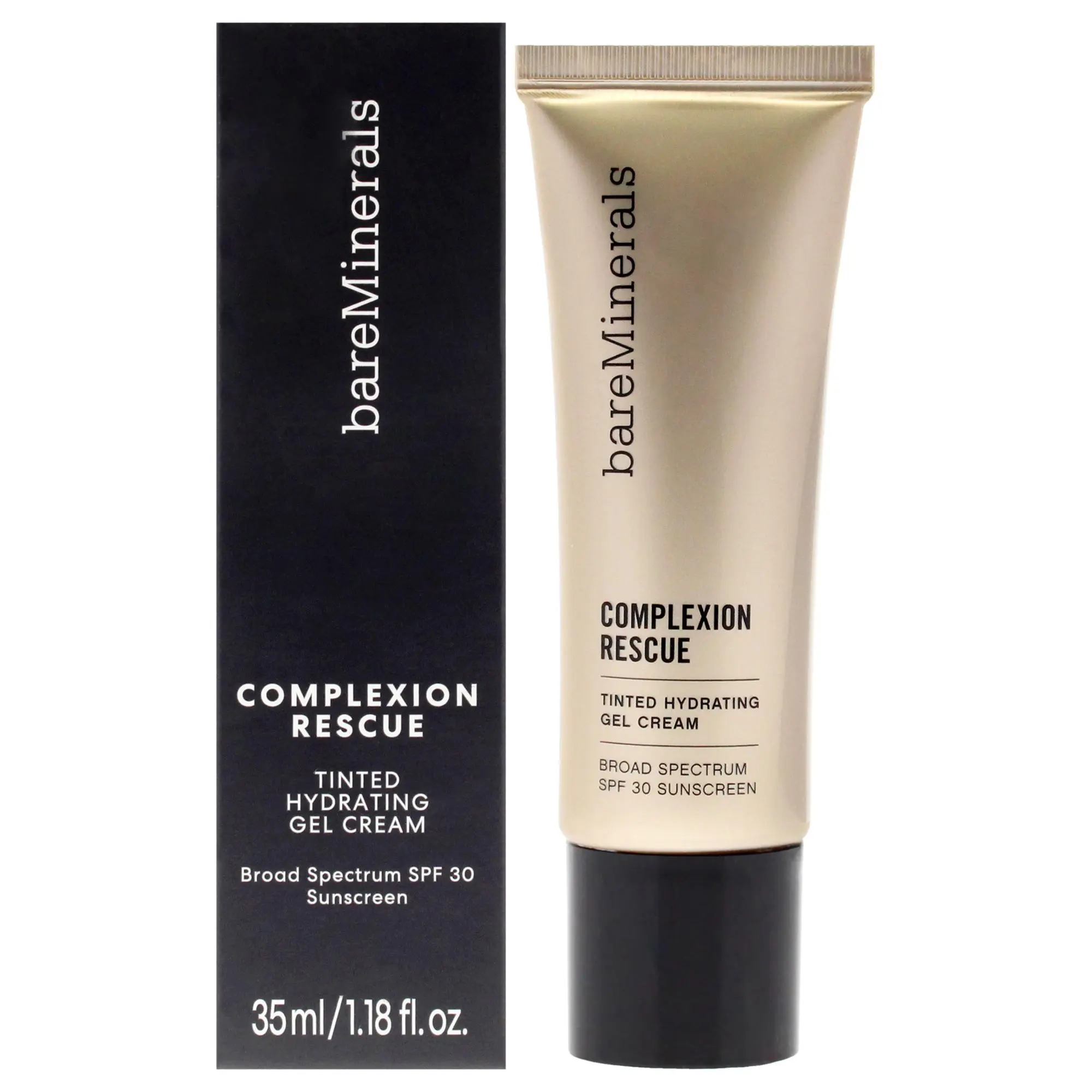 bareMinerals Complexion Rescue Hydrating Natural Face Tinted Moisturizer Cream Gel SPF 30 - 02 Vanilla, Women's 1.18 oz Makeup (Tester)