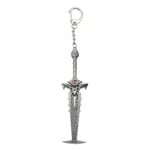 Doom-Eternal's Crucible Blade Keychain Slayer Sword Keyring Cosplay Accessories