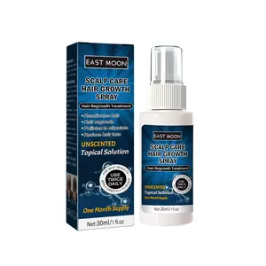 [EASTMOON] NEW-Beard Growth Serum 5% Minoxidil Hair Growth Serum with Biotin and Caffeine - Grow a stronger, thicker, fuller beard faster - Natural facial hair treatment for grooming, thickening and plump