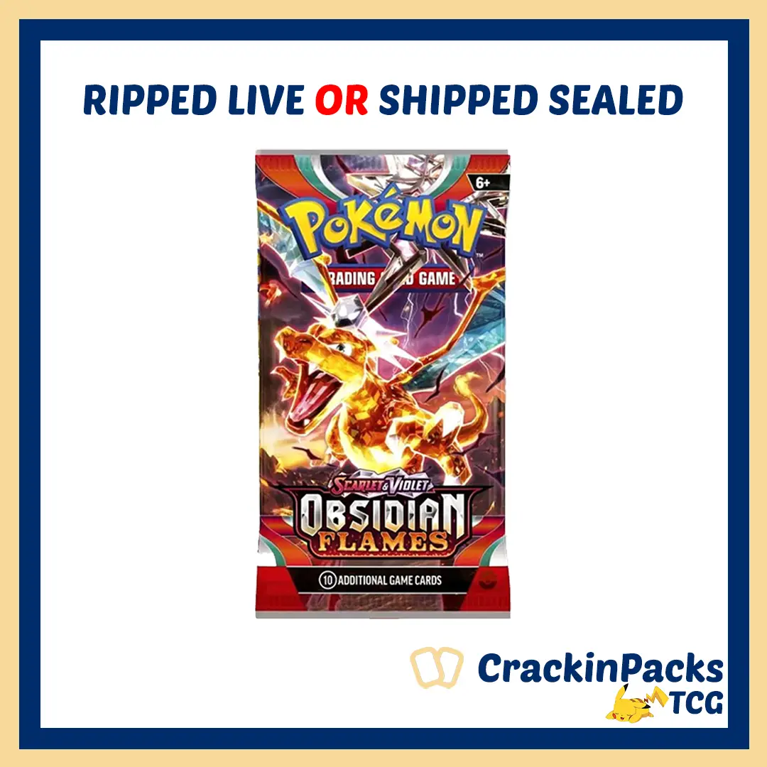 Obsidian Flames Booster Pack (1) - RIP LIVE (**Bounty**)