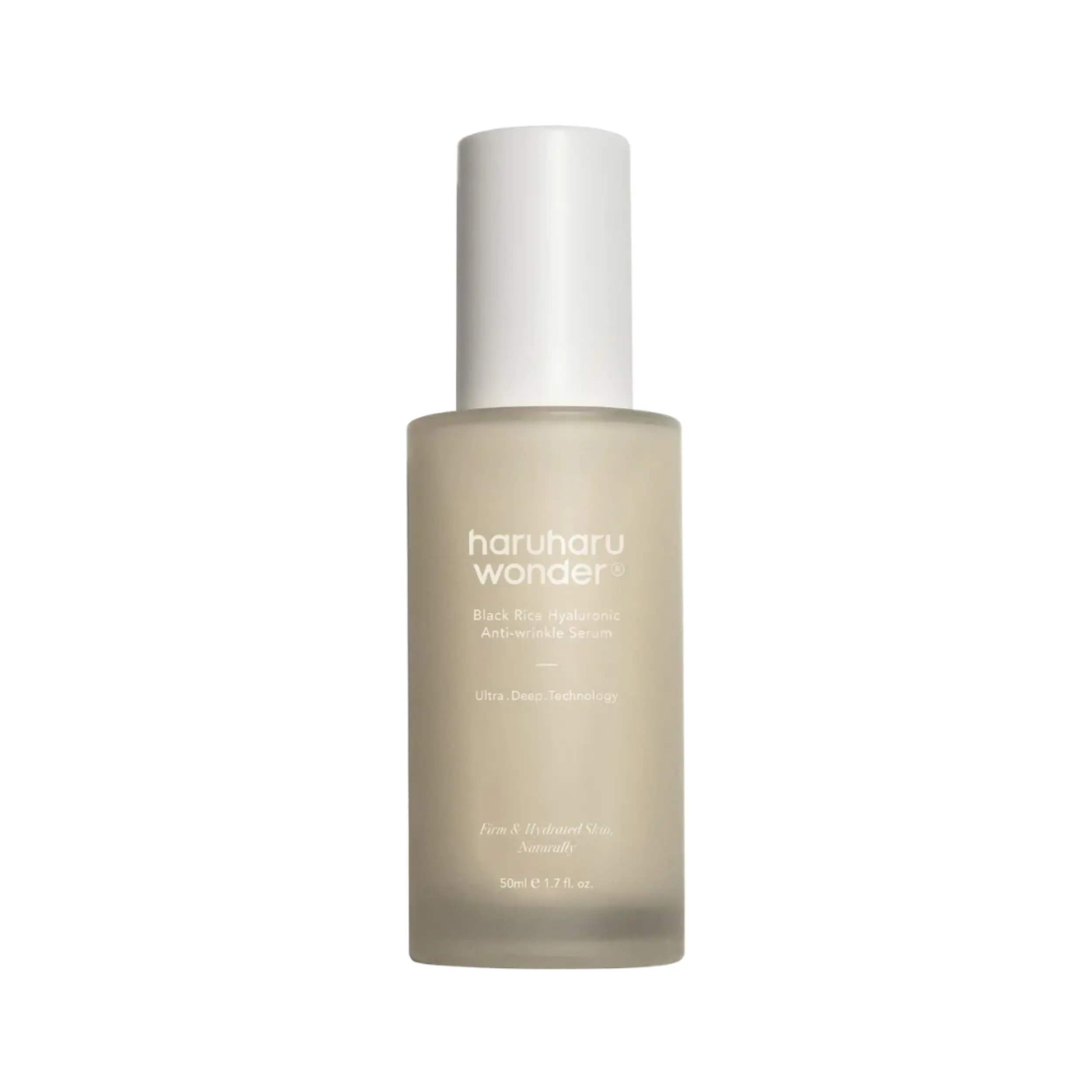 [haruharu wonder] Black Rice Hyaluronic Anti-Wrinkle Serum 50ml - Wrinkle Care, Skin Tightening, Non-Sticky