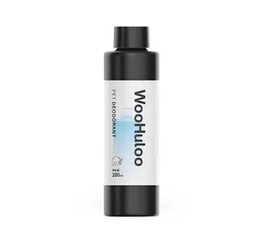 Finally Solved! Stinky Litter Box? WooHuloo Cat Litter Deodorizer Spray, 200mL White Tea Scent. Keep your home fresh & your cat happy. A game changer for cat parents!