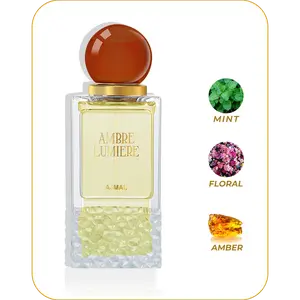 Ajmal Ambre Lumiere by Ajmal - Elegant Fragrance in Clear Bottle with Elegant Design