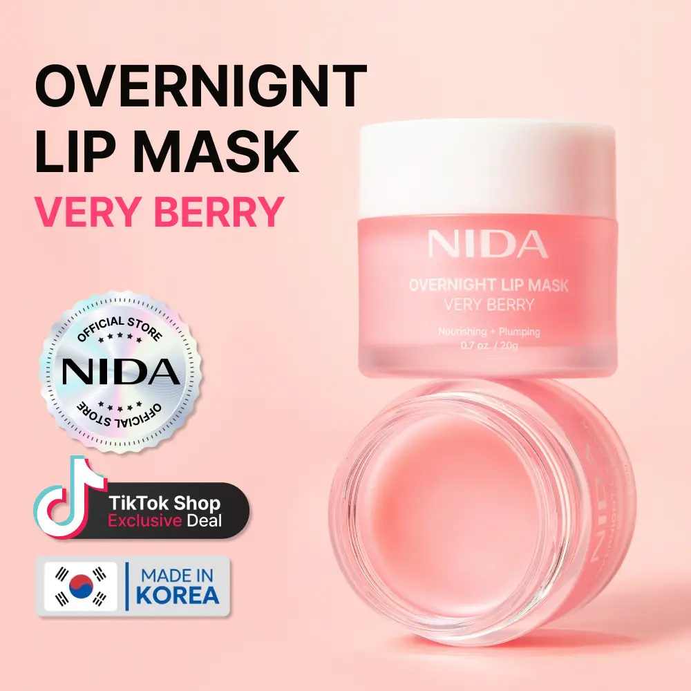 Overnight Lip Mask Very Berry Nourishing Moisturizing Hydrating