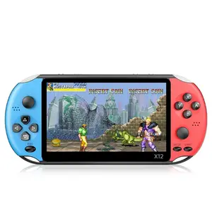 Dual joystick game console, high-definition large-screen handheld game console, retro handheld console