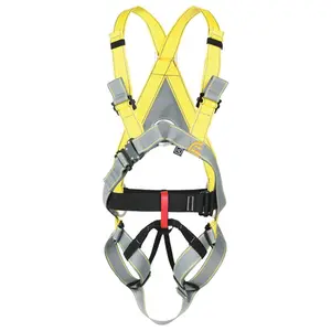 SINGING ROCK Rope Dancer II Anatomically Designed Harness for Ropes Courses, Color-Coded Adjustable Buckles, 3 Reinforced Attachment Points, CE 0123/EN 361 Certified, Extra Large-XXL Outdoor Leisure Equipment