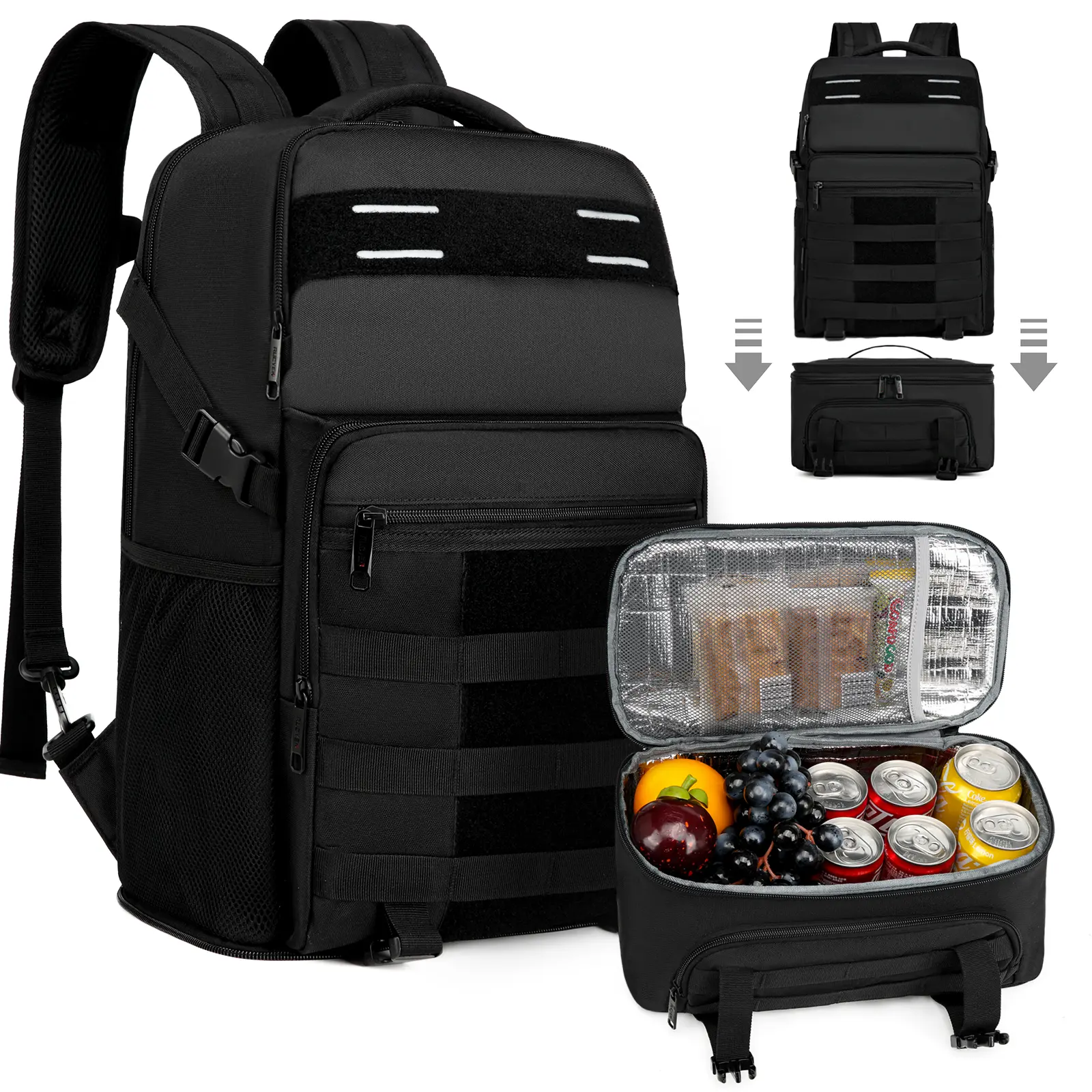 2-in-1 Everyday Laptop Compartment Backpack, Fits 17-in Laptop, Versatile Design for Commuting & Daily Use, Functional Luggage Bag for Commuters, Everyday Backpack