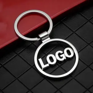 Car Keychain with Brand Logo Charm, 1/2pcs Key Ring Holder, Fits Audi Honda Nissan Benz Ford, Perfect Gift Accessory