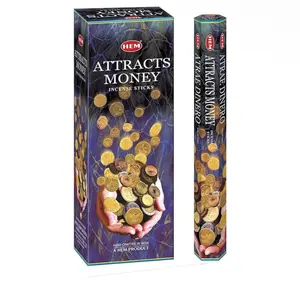 Attracts Money 1 Box 20 sticks HEM Incense