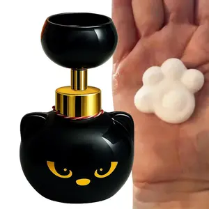 Cutest Thing Ever! Cat Paw Print Foam Soap Dispenser - Cute Hand Soap Pump, Refillable Kitty Design for Kids, Great Gift for Cat Lovers