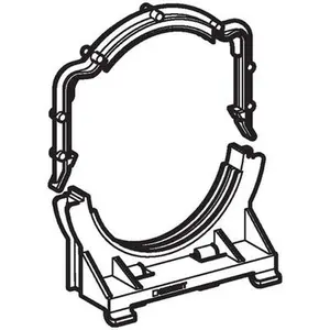 Geberit 242.012.00.1 Pipe Bracket Complete to DF WC/ GIS WC