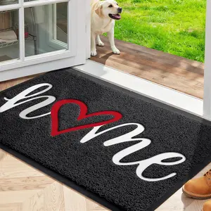 Door Mat Home Welcome Mats Outdoor and Indoor, Heavy-Duty Low-Profile Non-Slip Front Welcome Mat for Home Entrance, Outside Entry, Yard, Floor,