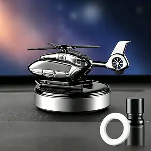 Solar powered self rotating football aromatherapy ornament, eliminates odors inside the car and improves air quality. The base comes with a small box, making it a great choice for personal use and gift giving.