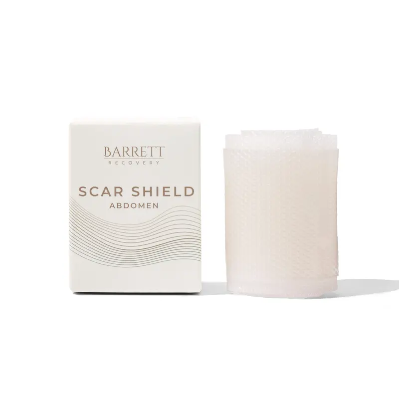 100% Medical-Grade Silicone Abdomen Scar Shield Roll - Adaptable Size, Flexible Fit, Customizable Shape, Barrett Recovery, Improves Larger Scar Appearance, No-Slip Tummy Tuck Accessory (Beauty & Personal Care, Bath & Body Care)
