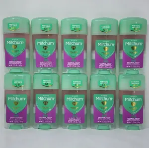 Mitchum Gel Anti-Perspirant Deodorant, Triple Odor Defense for Women, shower Fresh, 2.25 Oz pack-2