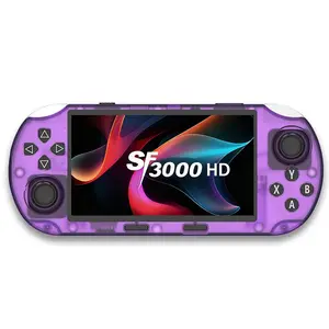 WUDS SF3000 HD Retro Handheld Game Console 20000+ Games HD TV Output 14 Emulators 4.5-Inch IPS Screen Dual Core Processor