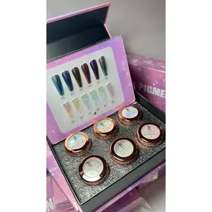 Moonlight Chrome- Nail art