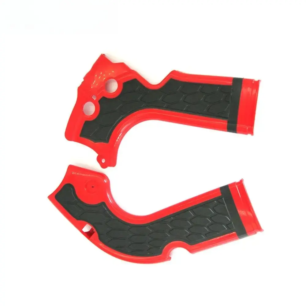 3 Color Motorcycle Plastic Frame Guard Dirt Motocross X-Grip Protection Cover For HONDA CRF250R 2014-2017 CRF450R 2013-2016
