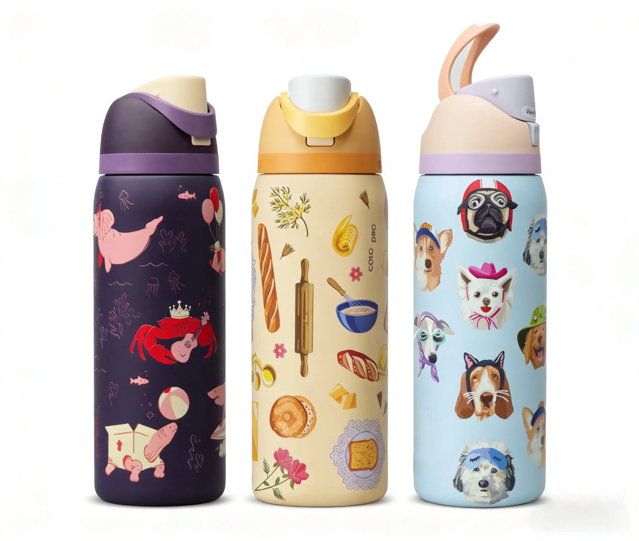 [NEW2026] Limited Edition （Brunch Bunch） （The Puppy of Yesteryear）  - Better Quality BrandAlternative 32oz Water Bottle Leak-Proof and Stylish forEveryday Use, Gift For Her/Him SS3