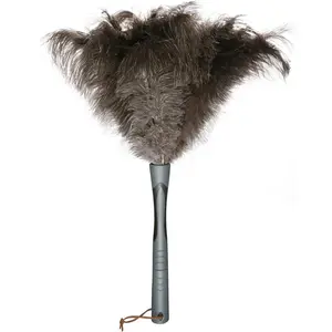 Ostrich  Duster, Big and Soft and Fluffy Microfiber Duster,22 inch (Gray)