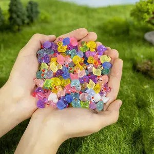 50pcs Glow-In-The-Dark Mini Resin Ducks, Miniature Resin Ducks, DIY Decoration, DIY Projects, Holiday Gift, Prank Game, Garden Decor, Garden Accessories, Party Supplies, Christmas Outdoor Ornament