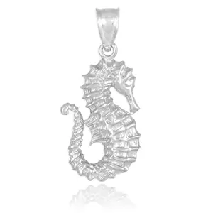 925 Sterling Silver Seahorse Pendant