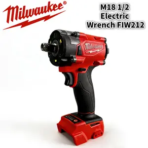 Milwaukee M18 FUEL 1/2" Cordless Impact Wrench FIW212 | Brushless | 4-Mode | LED Light | Bare Tool | Ideal for Tire Change & Construction Jobs