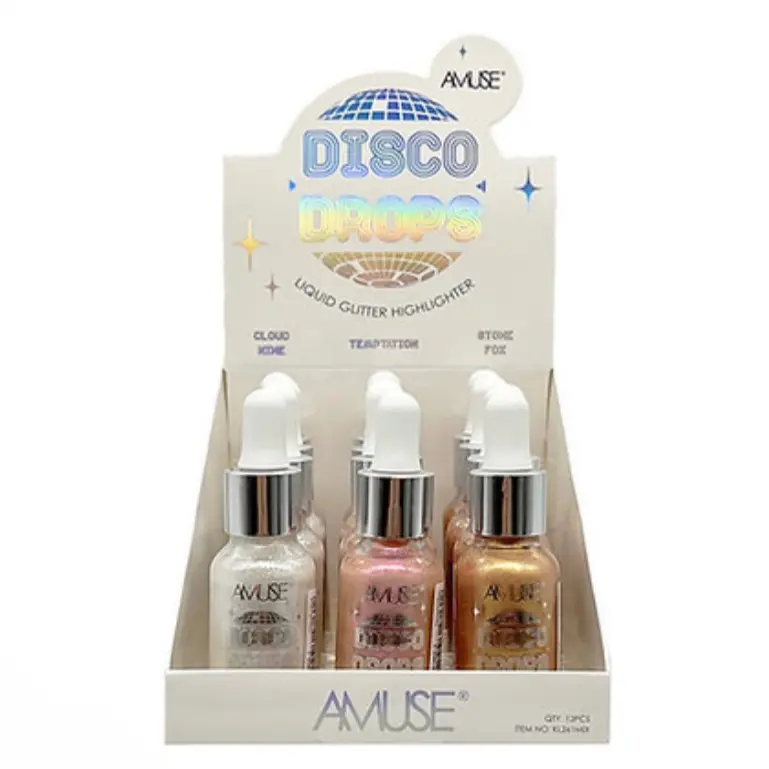 amuse DISCO DROPS LIQUID GLITTER HIGHLIGHTER 261MIX (12 UNI