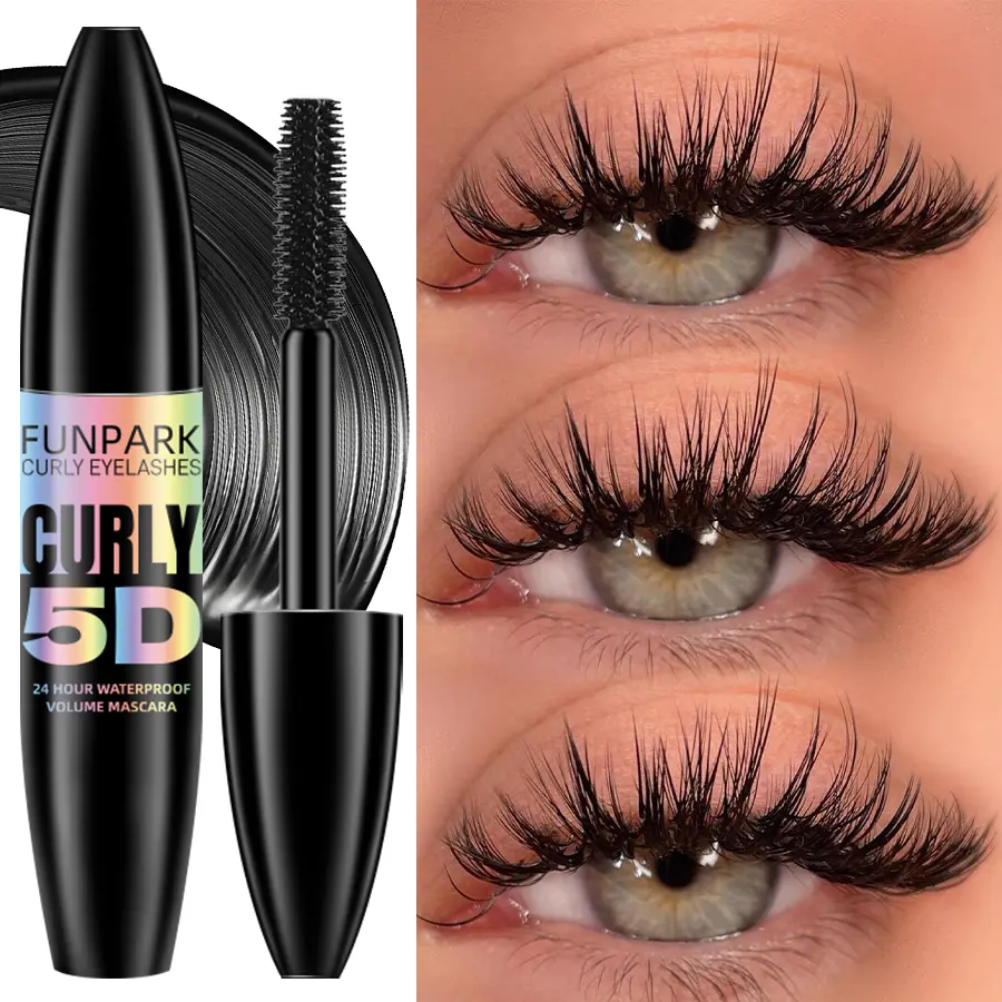 High-End Thick Mascara, Ultra-Durable Volumizing Eyelashes, Volume Lash, 1/2 Stick Combo, New Year Edition, Capacity Upgrade, Curl Define Big Eyes, Smudge Proof Waterproof, longlasting, Enhancing Mascara, Longwear Mascara
