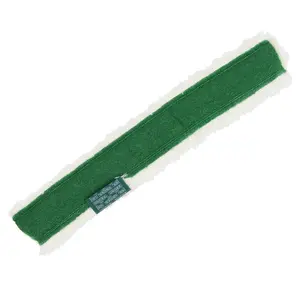 Unger Pad Strip-Washer Cover Plush Woven Synthetic Fabric Textured Pad Strip Hook and Loop Fastening for Neglected Windows Cleaning