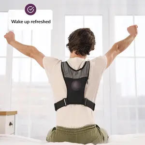 Adjustable Sleep Snore Prevention Chest Back Strap, Breathable Mesh Design, Comfortable Wear Vest, Anti-Snore Sleeping Aid