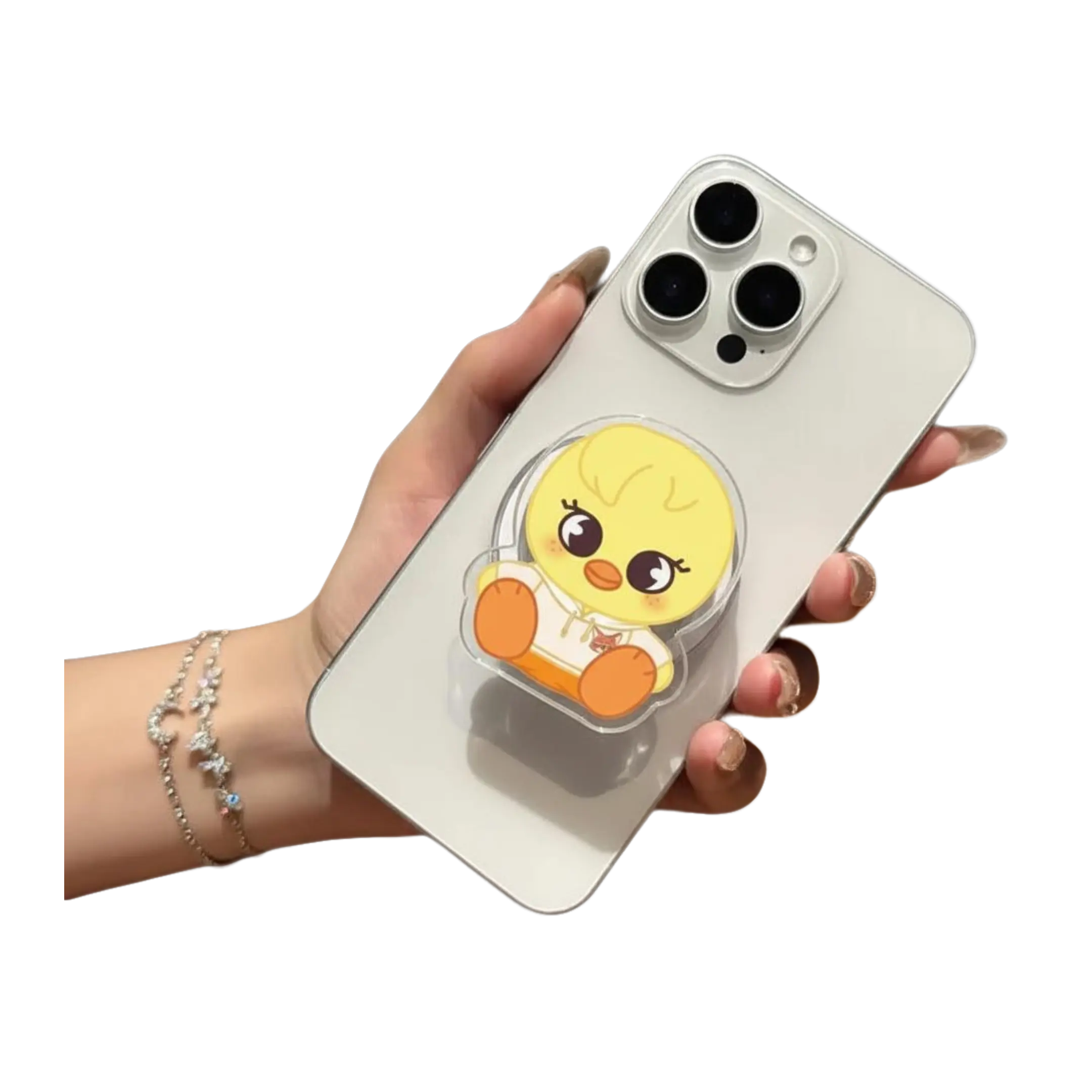 SKZ00 x Z00 2 Pop Cute Cartoon Animal MagSafe Phone Grip Stand, Kpop Magnetic Phone Holder for iPhone & Kindle, Kawaii Accessory