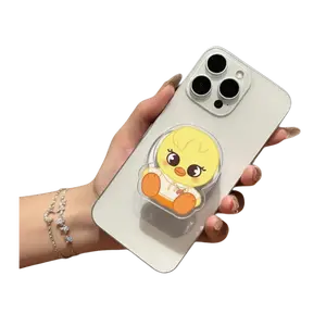 SKZ00 x Z00 2 Pop Cute Cartoon Animal MagSafe Phone Grip Stand, Kpop Magnetic Phone Holder for iPhone & Kindle, Kawaii Accessory