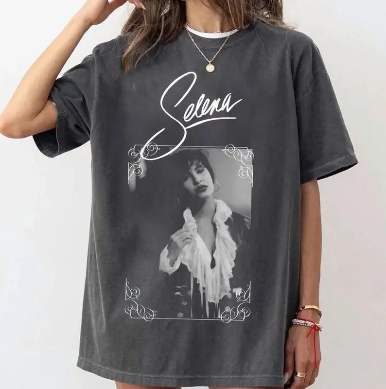 Vintage 90s Selena Tshirt Gift For Fan