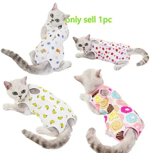 Cat Spay Surgery Recovery Suit, Post-Operative Care, Anti-Licking Nursing Wear, Four-Legged Home Comfort Apparel, Kittens, Clothing