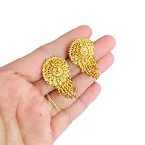 Gold plated stylish and Elegant Earrings for Women.